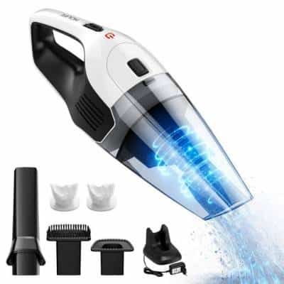 Holife Aspirateur à Main sans Fil 3-en-1 Cyclonique Puissante 90W Batterie Lithium
